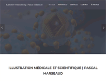 Tablet Screenshot of illustration-medicale.org